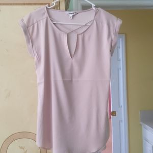 Express blush pink blouse